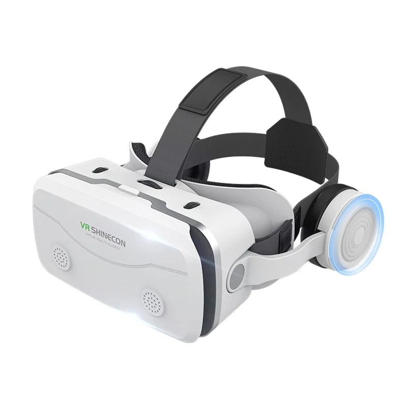 Virtual Reality VR Glasses 3D Headset Devices Viar Helmet Goggles Lenses Smart For Smartphones Phone Mobile Realidade Headphone