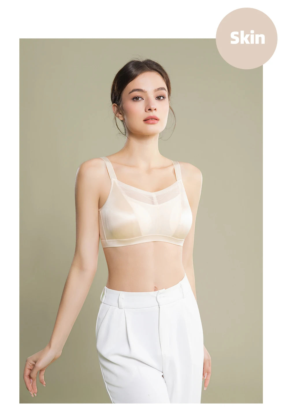 LERVANLA Mastectomy Silicone Boobs Form Underwear 2-In-1 Post-Surgery Bra With Fake Breast For Chest Prosthesis Enhancement