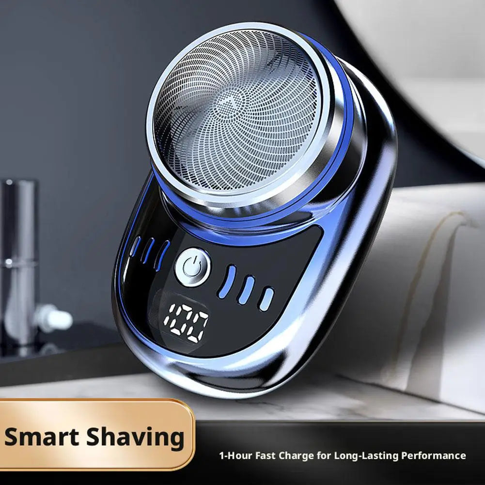 Electric Shaver Men's Shaver Washing Mini Beard Knife Compact And Portable Rechargeable Beard Trimming Tool