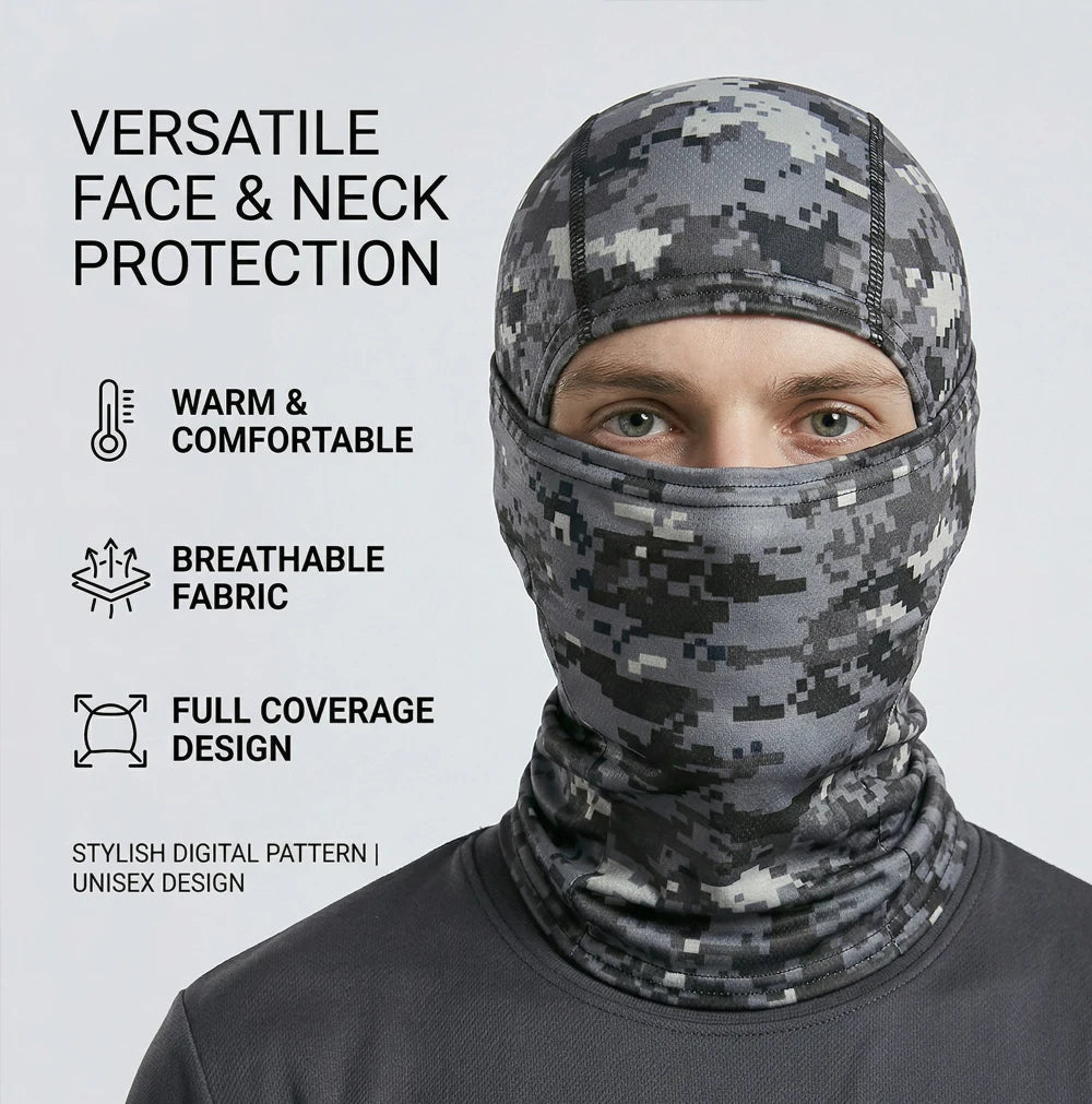 Máscara Balaclava UV Unisex - Protección Solar Deportiva
