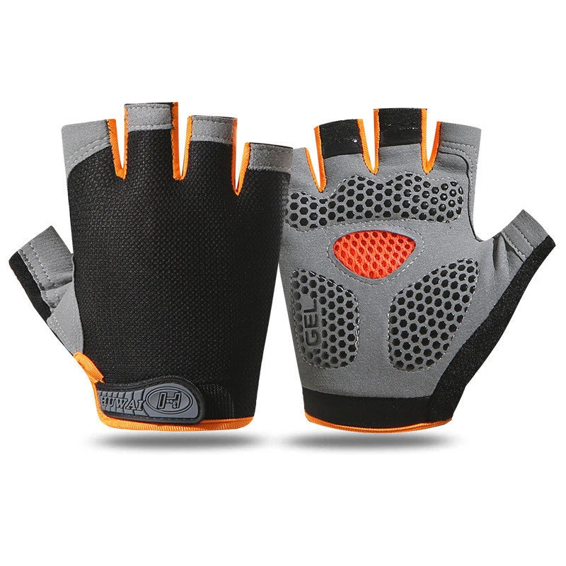 Guantes de Gym Sin Dedos – Fitness Ciclismo Antideslizante Unisex