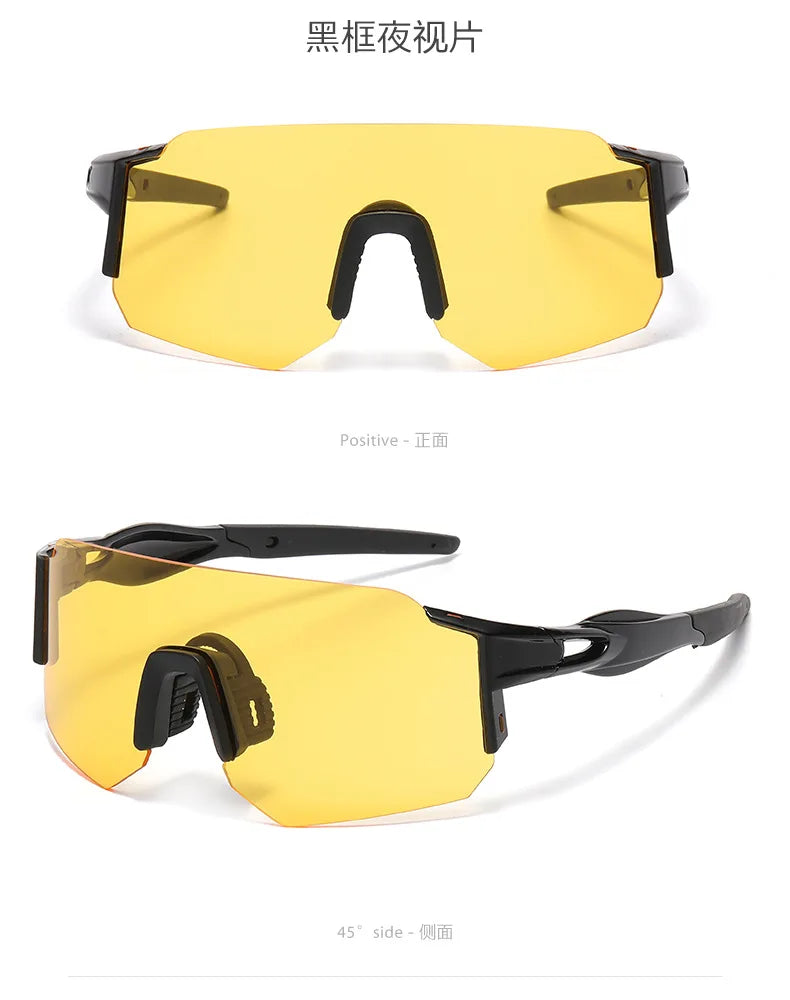 New Square Ski Big Sunglasses Men Riding Sunglasses Driving Glasses Outdoor Sports Women Ski Goggles Large Protective Glasses