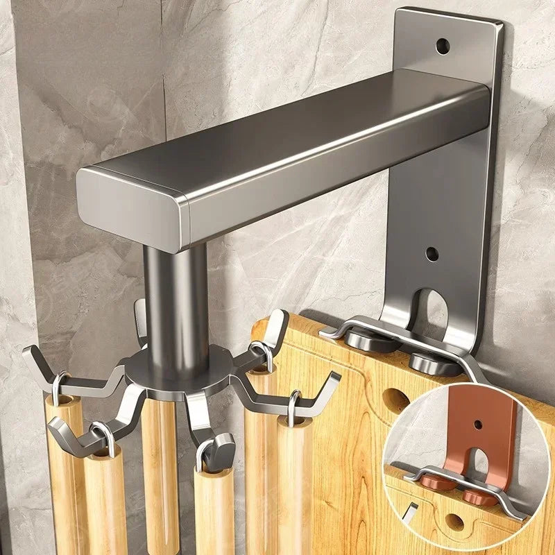 Gancho Giratorio 360° para Cocina - Organizador Multiusos