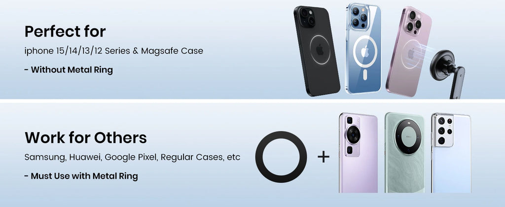 TOPK Magnetic Phone Holder Car Magnetic Car Phone Holder Mag-Safe Car Mount Powerful Air Vent ABS Stand For Smartphones