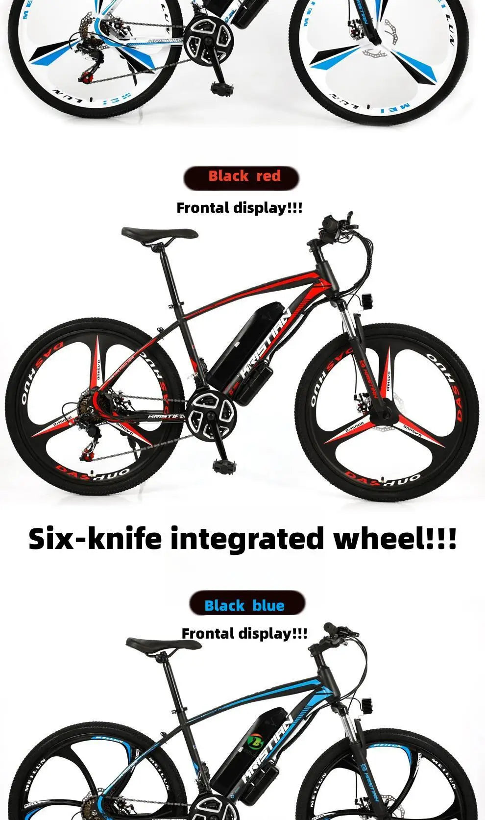 750W Electric Folding City Bike 48V 48V Lithium Battery Steel Frame Electric Mountain Bike With Fat Tire