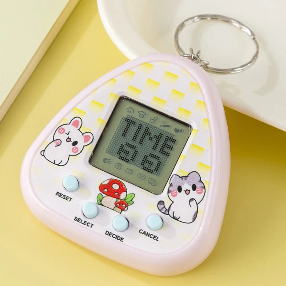 Multilingual Virtual Electronic Pet Tamagotchi Toy, Pixel Screen Digital Animal Game Machine, Kids Gift