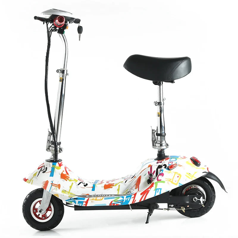 350W Foldable Electric Scooter Adults 20km/h E-Scooter Portable Kick Scooter Patinete Eléctrico Urban Commuting Campus Ride