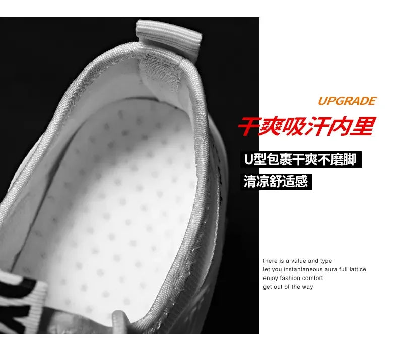 Men Shoes Fashion Mesh Breathable High-quality Sneakers Platform Soft Sole Casual Trend Versatile Running Shoes Tenis Masculino