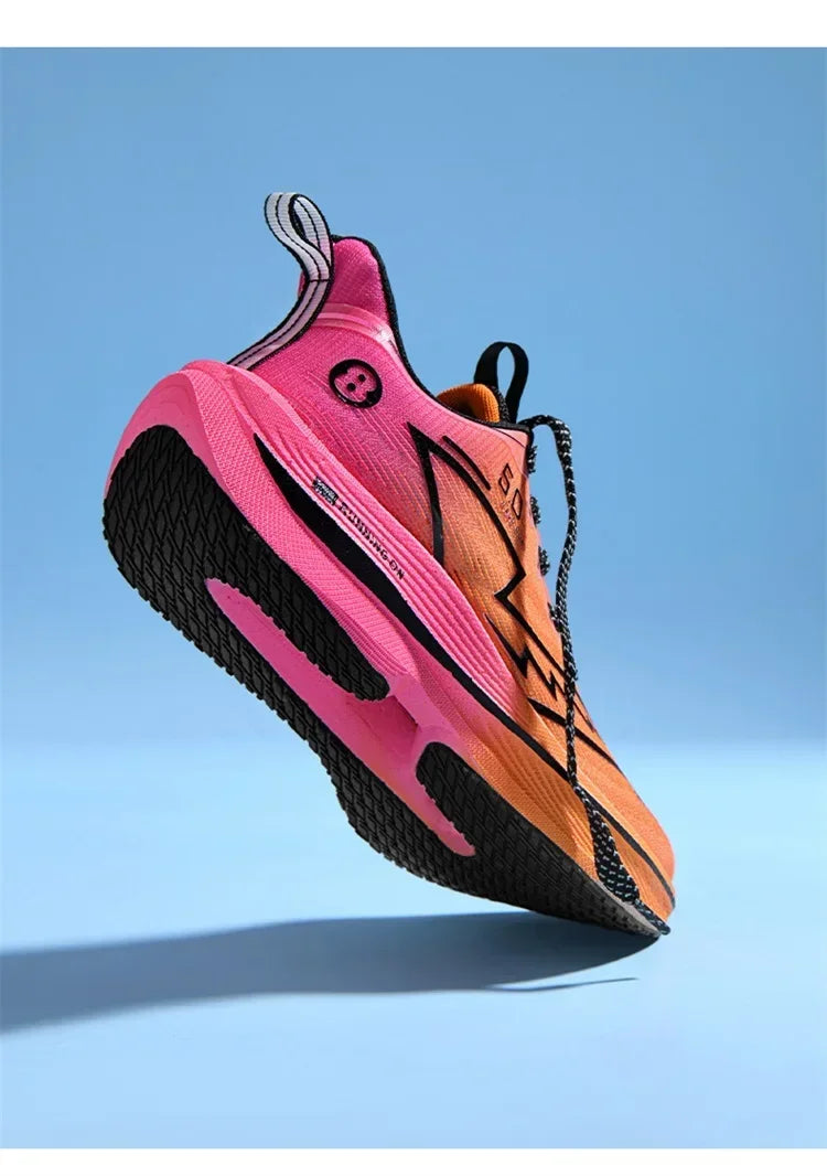 Zapatillas Running Placa de Carbono – Amortiguación Antideslizante Unisex