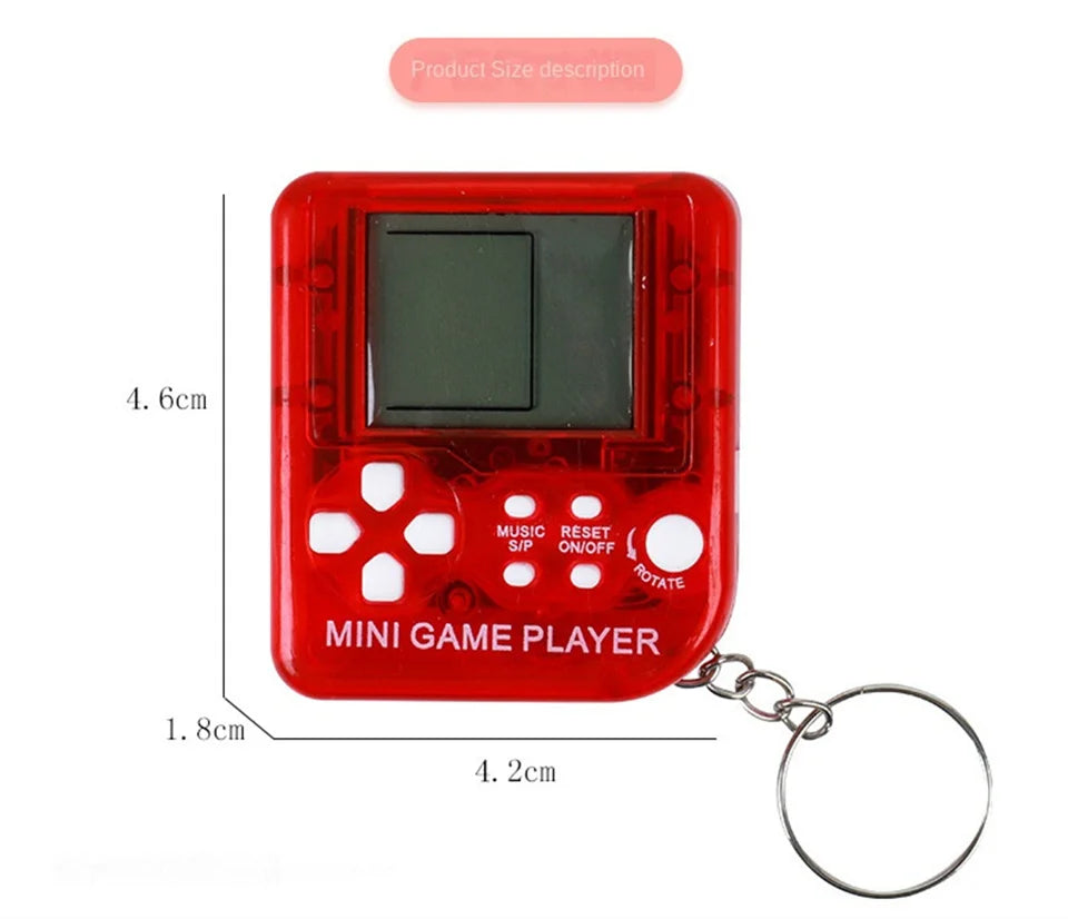 GAMINJA Retro Mini Handheld Game Players Classic Electronic Games Hand Held Console Game Child Puzzle Gaming Console Toys Gift
