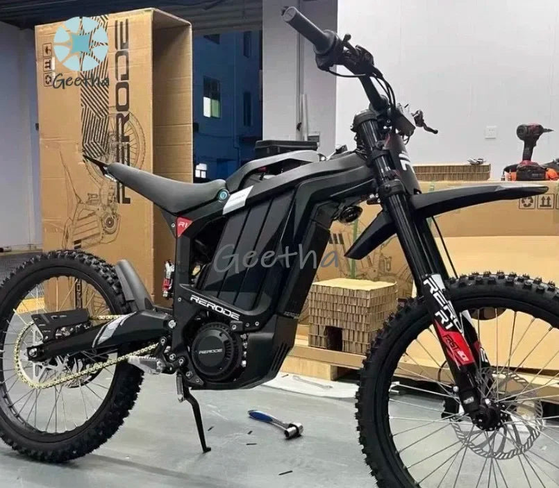 Moto Eléctrica de Cross 72V 8000W | Todoterreno para Adultos - ¡Velocidad Extrema!