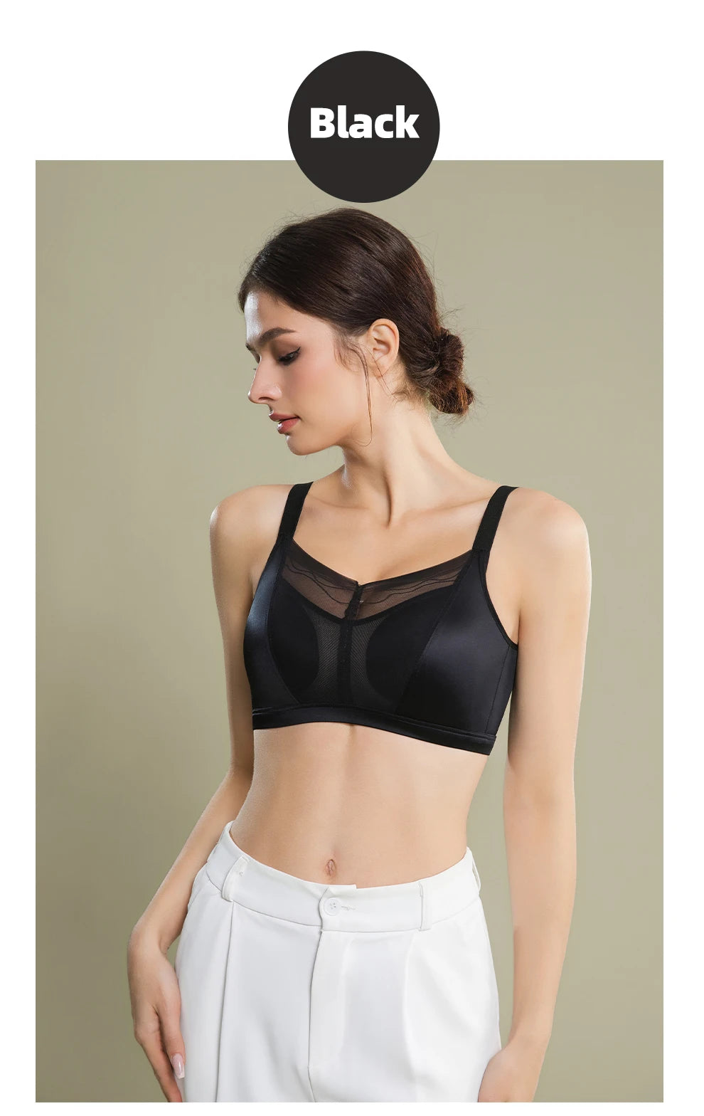 LERVANLA Mastectomy Silicone Boobs Form Underwear 2-In-1 Post-Surgery Bra With Fake Breast For Chest Prosthesis Enhancement