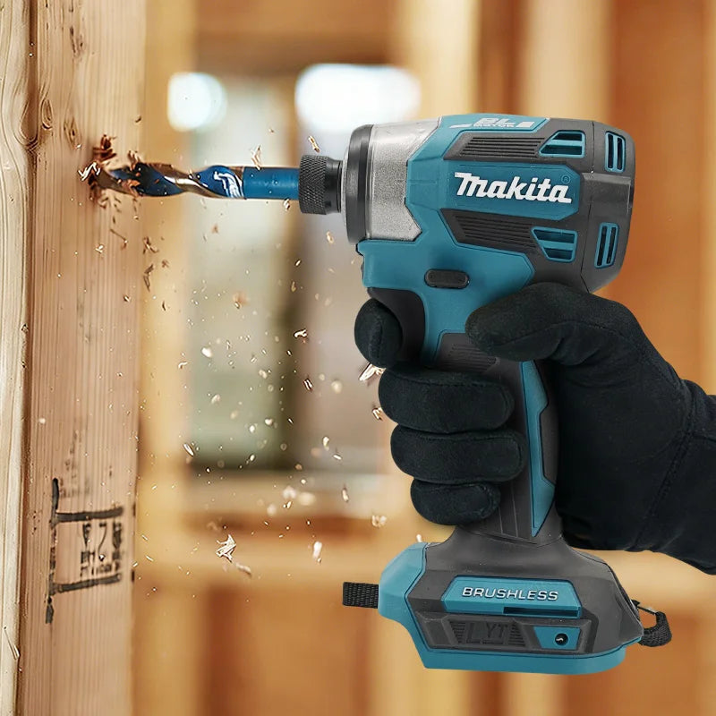 Atornillador Impacto Makita DTD173 | 1800RPM 180Nm - Para Madera, Pernos y Metal