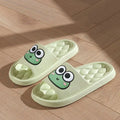 Pantuflas EVA Antideslizantes Mujer – Diseño Rana Interior y Exterior