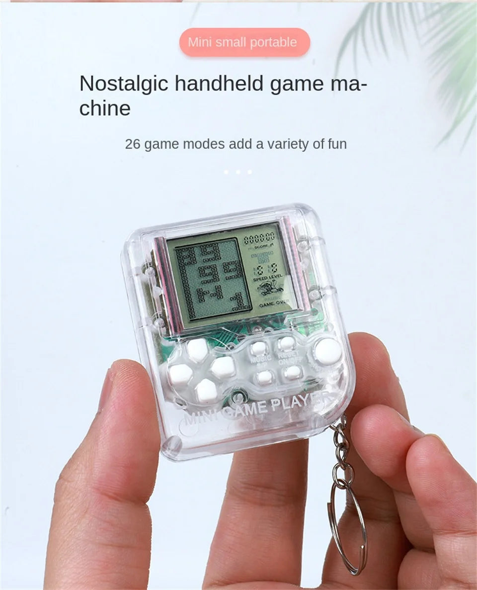 GAMINJA Retro Mini Handheld Game Players Classic Electronic Games Hand Held Console Game Child Puzzle Gaming Console Toys Gift