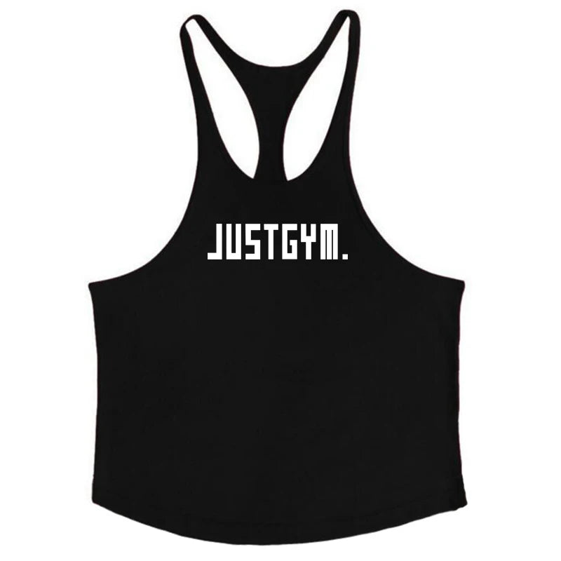 Gyms Workout Sleeveless Shirt Stringer Tank Top Men Bodybuilding Clothing Fitness Mens Sportwear Vests Muscle Singlets