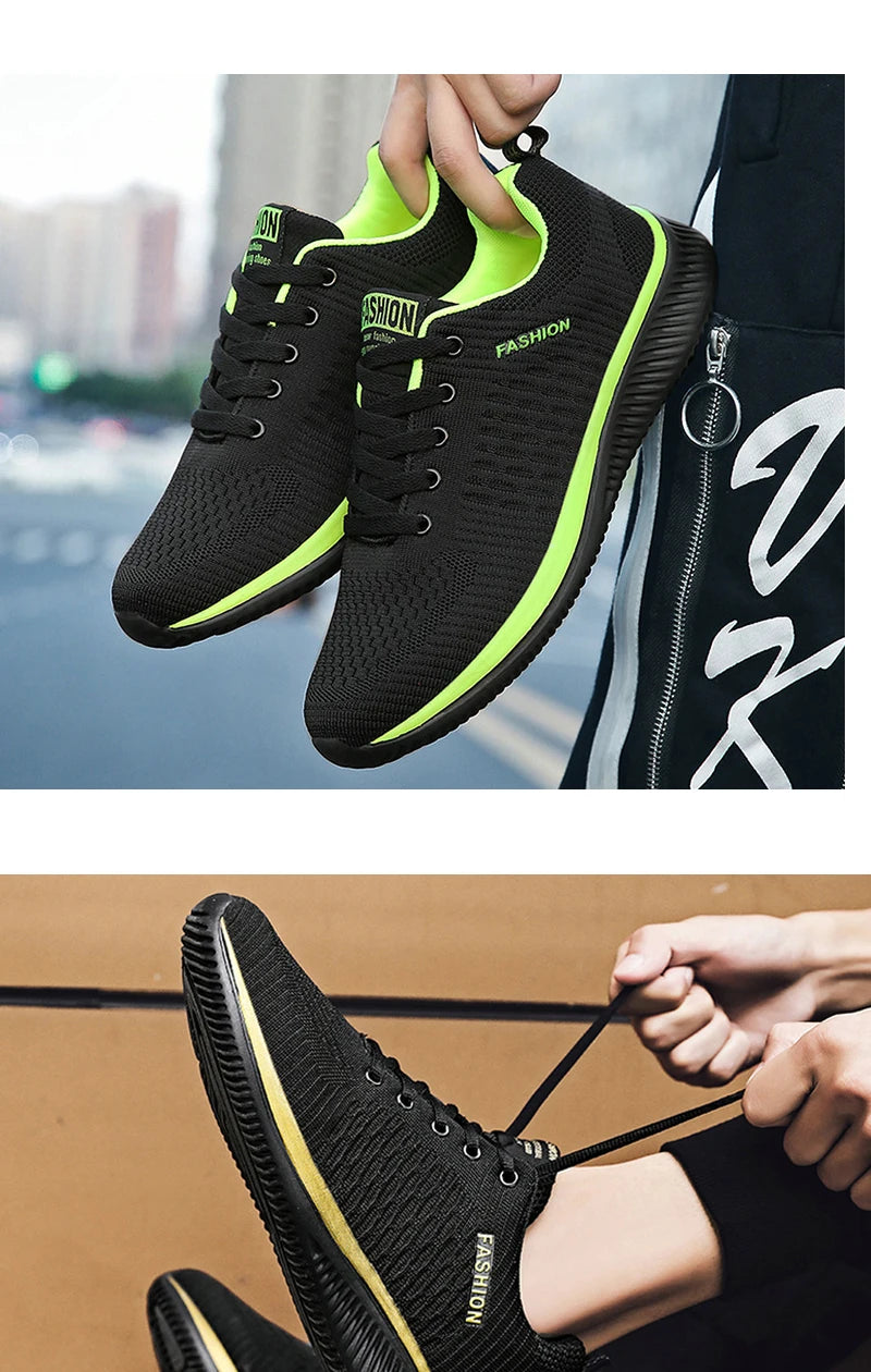 Zapatillas Tejidas Unisex - Running y Gym Transpirables