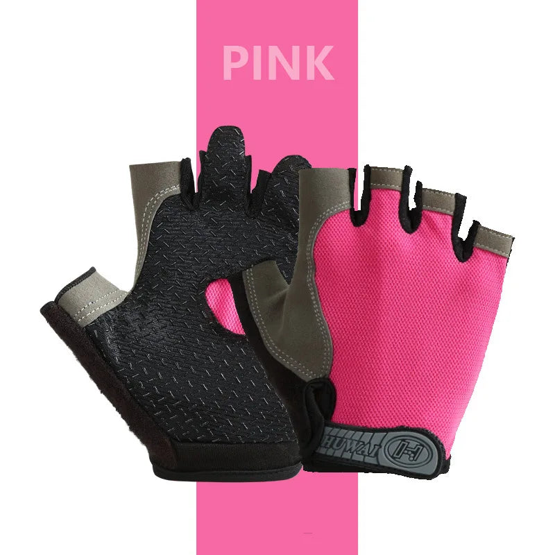 Guantes Ciclismo y Pesca Sin Dedos – Transpirables Antideslizantes Unisex