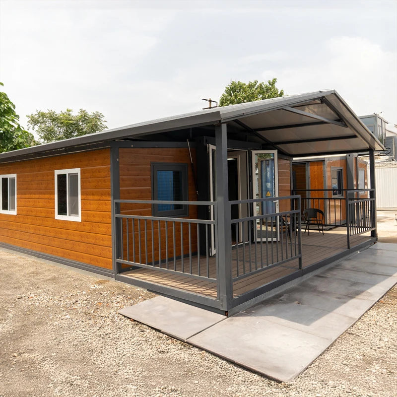 Prefab Container House 3 Bedroom Modular Homes Foldable Luxury  Quick Installation China Manufactured Kits