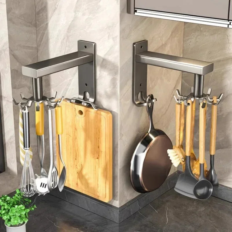 Gancho Giratorio 360° para Cocina - Organizador Multiusos