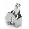Stainless Steel Manual Nose Hair Trimmer Washable Unisex Nasal Grooming Tool
