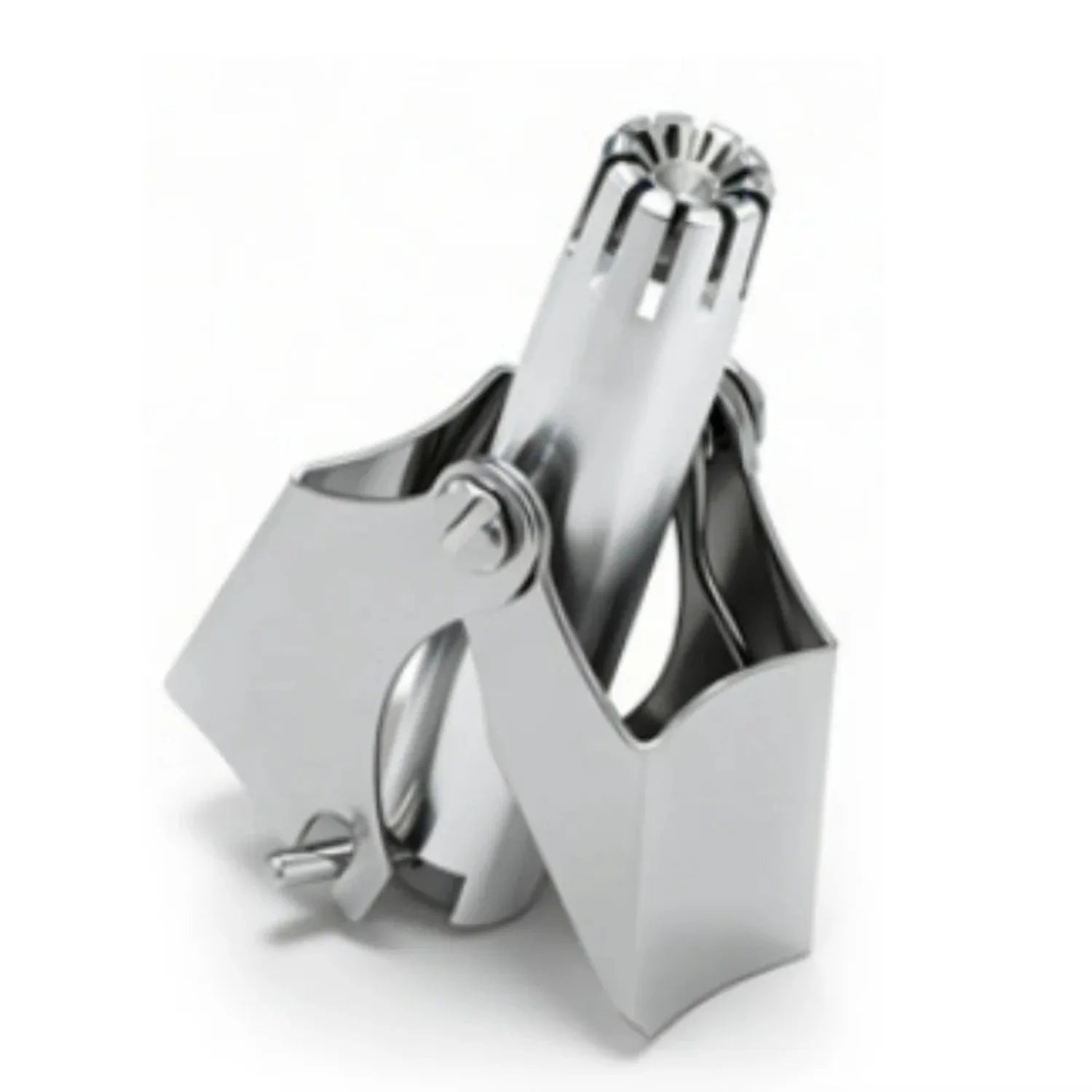 Stainless Steel Manual Nose Hair Trimmer Washable Unisex Nasal Grooming Tool
