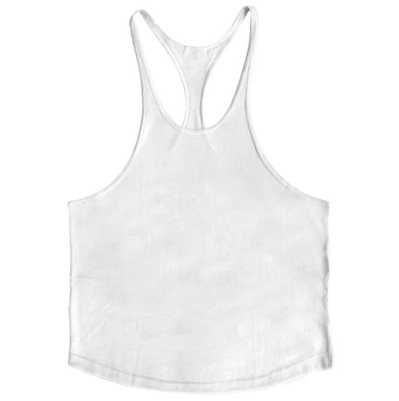 Gyms Workout Sleeveless Shirt Stringer Tank Top Men Bodybuilding Clothing Fitness Mens Sportwear Vests Muscle Singlets