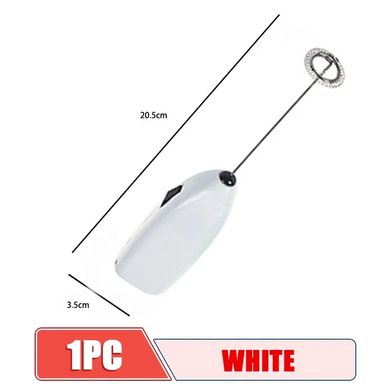 Mini Electric Milk Foamer Blender Wireless Coffee Whisk Mixer Handheld Egg Beater Cappuccino Frother Mixer Kitchen Whisk Tools