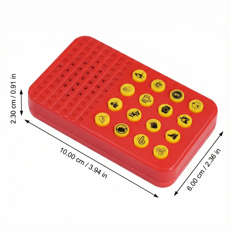 Novelty Squeeze Sound Box Toys for Kids Adults Personality Voice Sound Generator Prank Music Plaything Atmosphere Sound