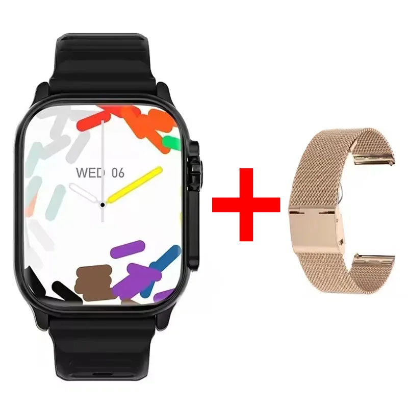 Watch 10 Ultra Smart Watch 49mm 2026 New NFC Men Women GPS Track Bluetooth Call BT Music Games Wireless Charging Smartwatch