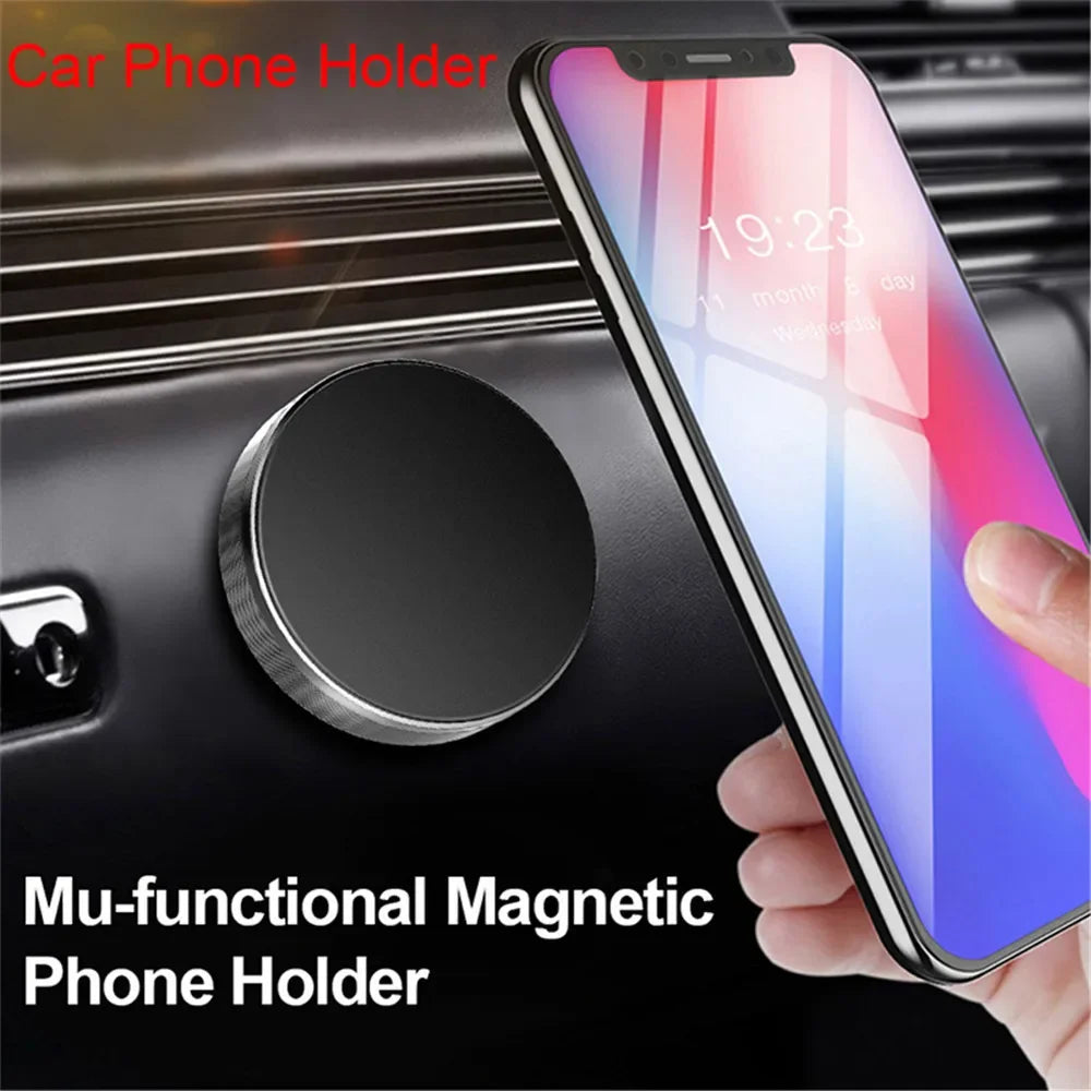 Magnetic Car Phone Holder Universal Car Phone Stand for iPhone Xiaomi Huawei Samsung Dashboard Wall Mounted Car Magnet Sticker