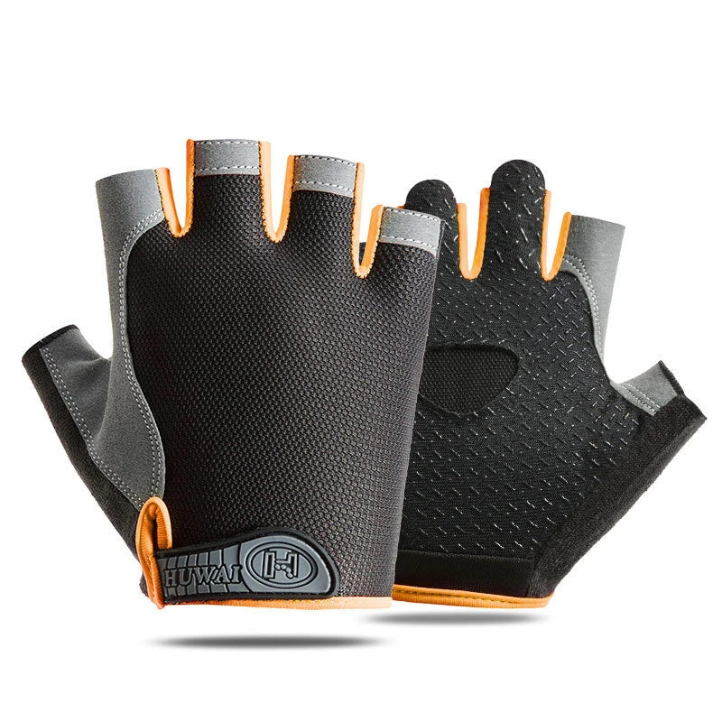 Guantes de Gym Sin Dedos – Fitness Ciclismo Antideslizante Unisex