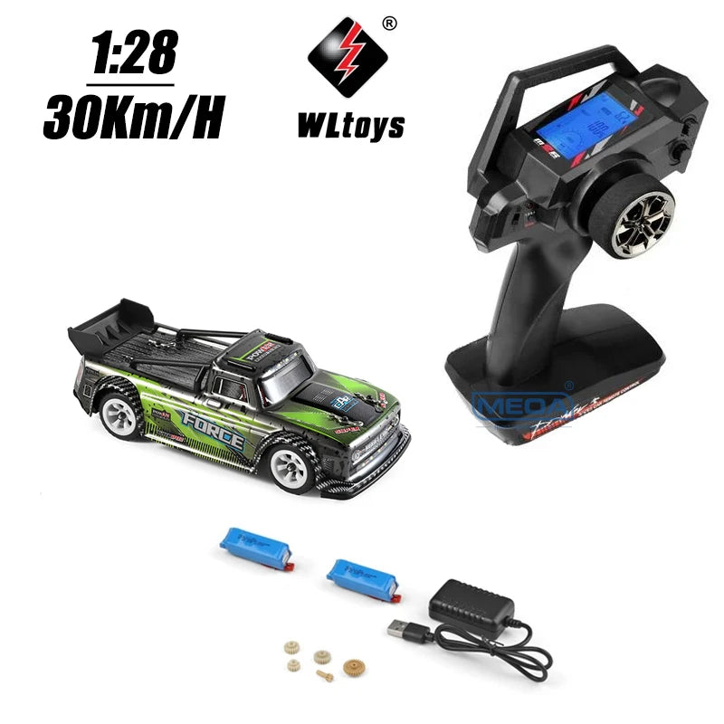 30KM/H RC Wltoys 1:28 RTR RC Car 2.4G 4WD 4 Channels Drift Car Racing Car K969/K989 For Selection Remote Control Car
