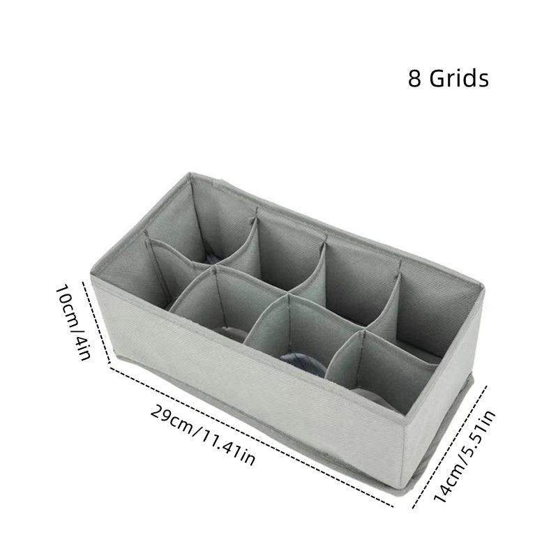 Underwear Organizer Socks Pants Bra Storage Box Cabinets Drawers Wardrobe Clothes Scarf Storage Organizer Boxes For Bedroom
