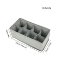 Underwear Organizer Socks Pants Bra Storage Box Cabinets Drawers Wardrobe Clothes Scarf Storage Organizer Boxes For Bedroom
