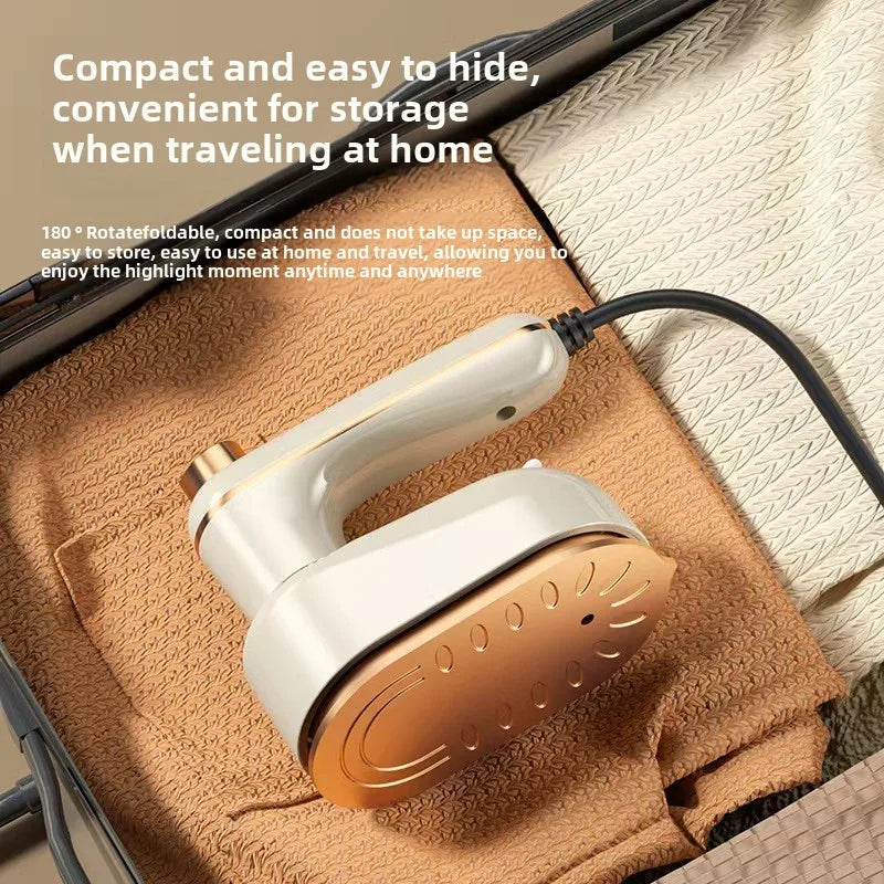 Portable Ironing Machine Handheld Steam Iron Flat and Hang Ironing 2 in 1 Heat Press Clothing Iron Machine Household Steam Iron