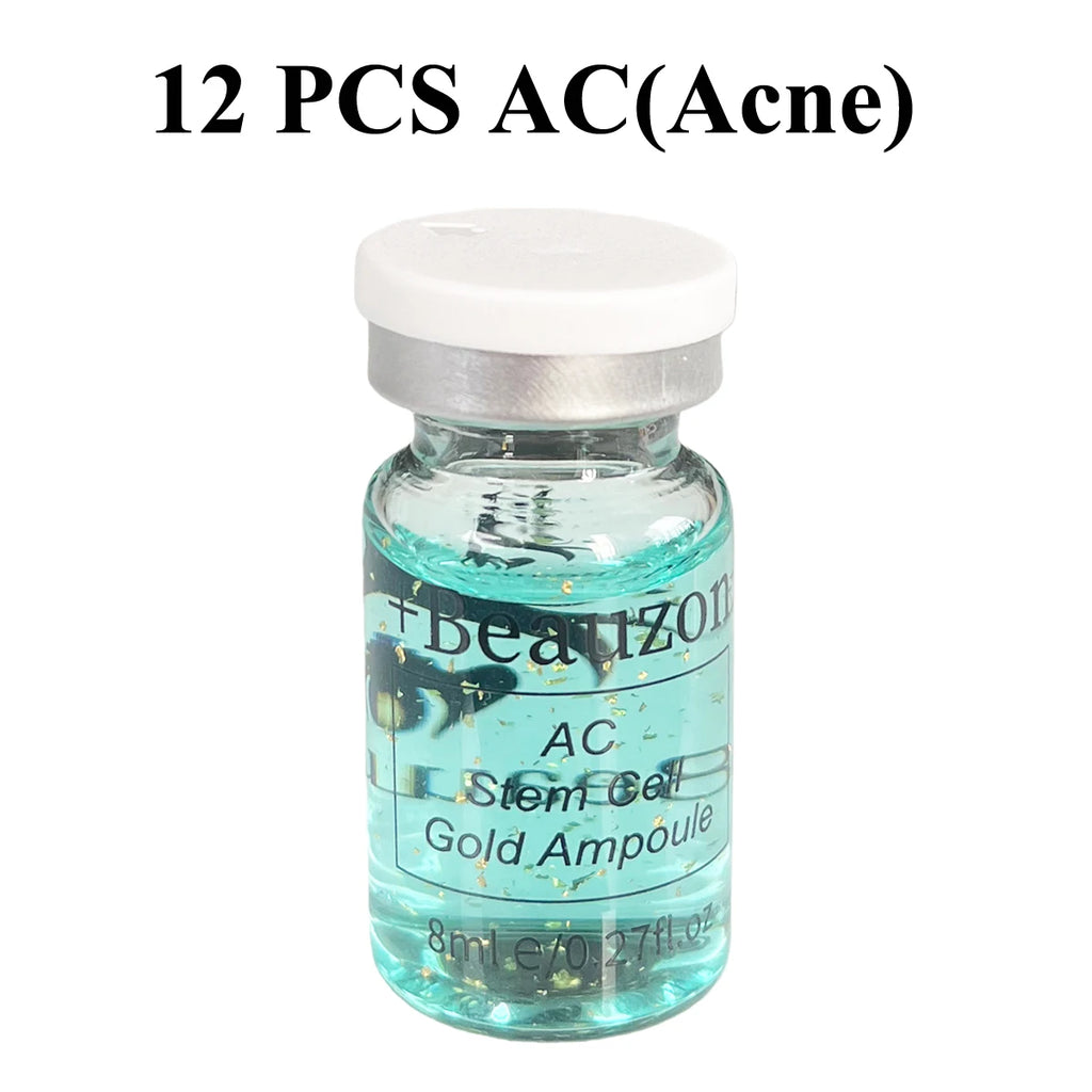 8ml BB Cream Hyaluronic Acid Facial Glow Serum Ampoule Essence Peptide Moisturizing Foundation Skin Rejuvenation Care Beauzon