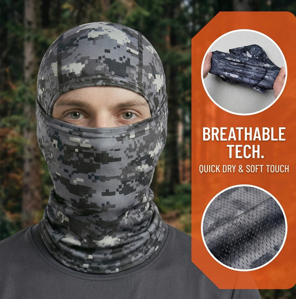 Máscara Balaclava UV Unisex - Protección Solar Deportiva