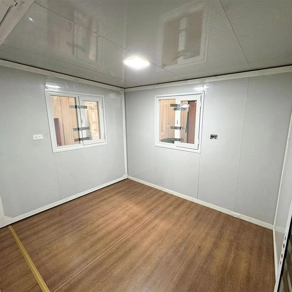 20FT 40FT Expandable Prefab Villa, Movable Modern Container House with 2/3/4/5 Bedrooms, Ready to Use Portable Modular Home