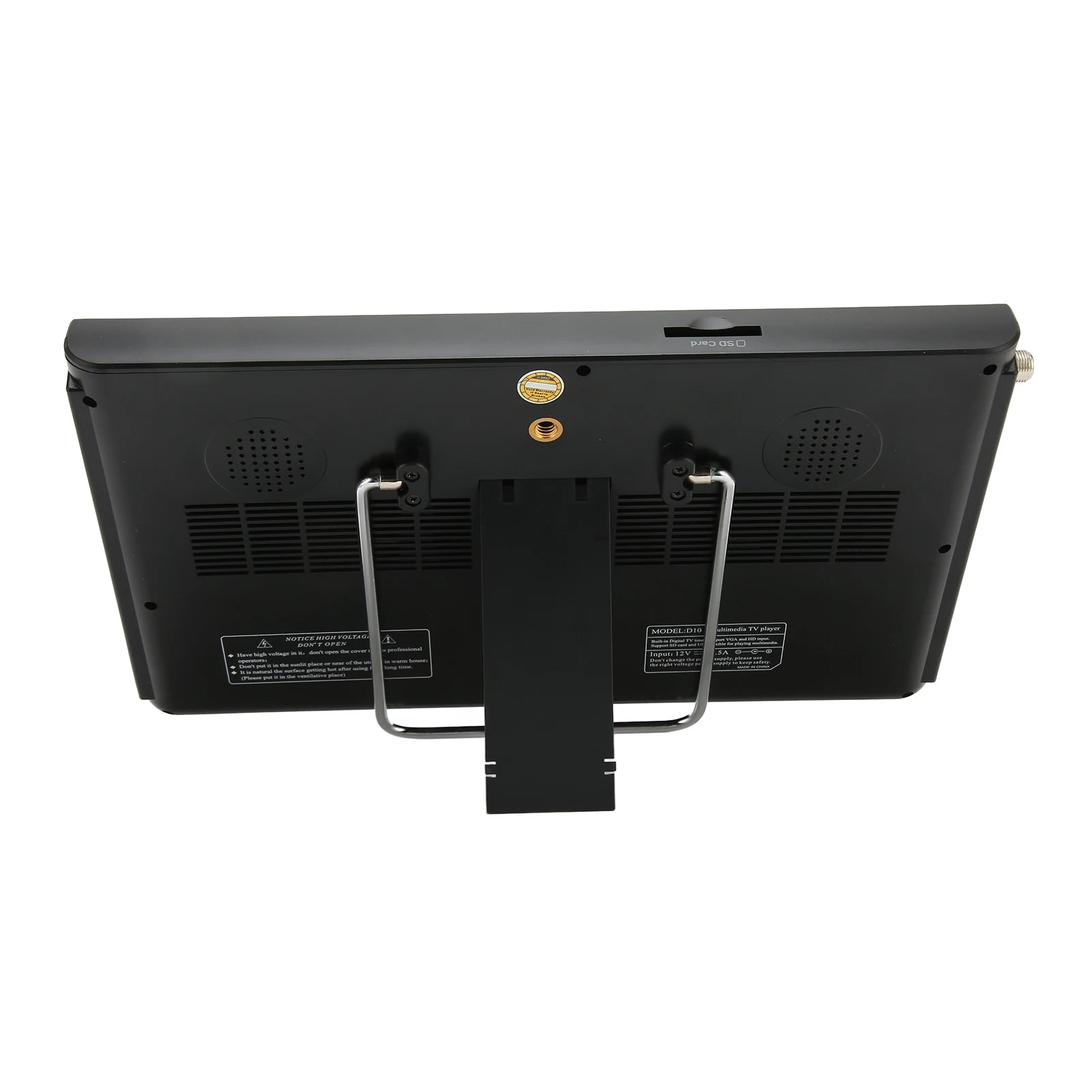Portable TV 10 Inch High Sensitivity Tuner Rechargeable ATSC Digital TV for Car Outdoor Portable TV Rechargeable ATSC Digital TV