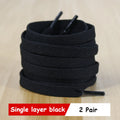 White Black Flat Shoelaces for Sneakers laces Shoe Strings Classic Shoe laces 70/90/100/120/140/160CM High-quality Shoelace