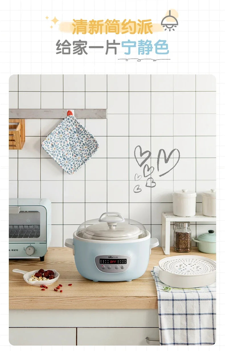 New household multi-functional three-layer stainless steel large-capacity vegetable boiler electric steam engine