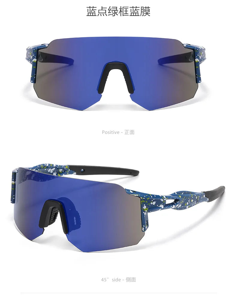 New Square Ski Big Sunglasses Men Riding Sunglasses Driving Glasses Outdoor Sports Women Ski Goggles Large Protective Glasses
