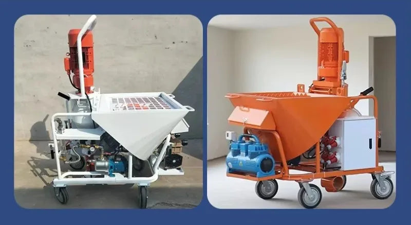 Electric Mortar Spraying Machine Gypsum Plaster Sprayer Cement Spray Pump Mortar Sprayer for Wall Decoration