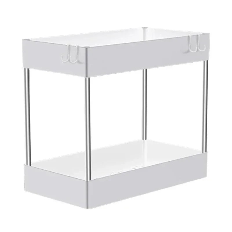 Organizador Bajo Mesada 2 Niveles - Baño y Cocina