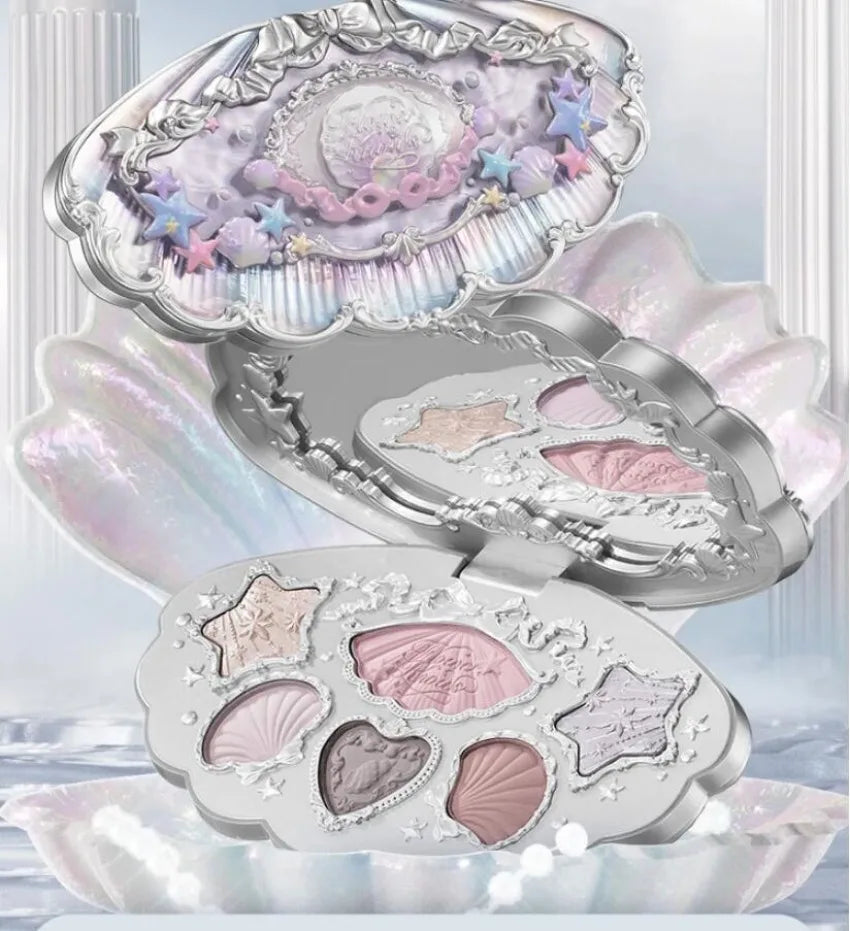 Flower Knows Full Makup Set Little Angel Collection The Sweetie Bear Gift Box Blush Cream Matte Lipstick Highlighter All in One