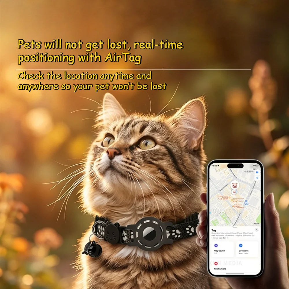 Dual System Pet GPS Tracker Collar IOS Android Universal Anti-Lost Locator Fast Find Dog Cat