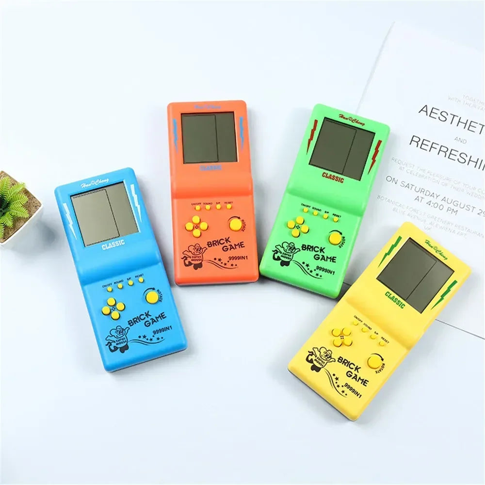 3.5" Game Console For Tetris Console Retro Handheld Game Players Mini Children's Nostalgic Pocket Games Machine Kids Puzzle Toys