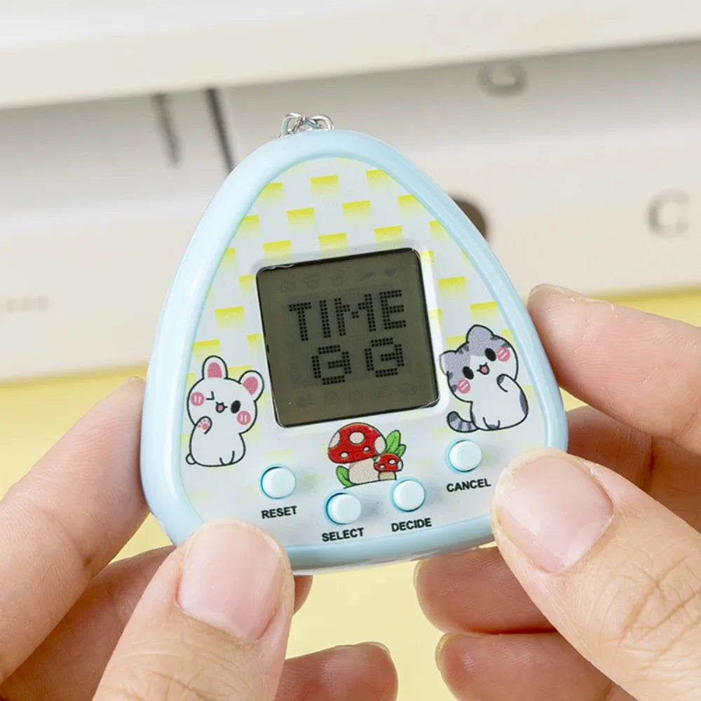 Multilingual Virtual Electronic Pet Tamagotchi Toy, Pixel Screen Digital Animal Game Machine, Kids Gift
