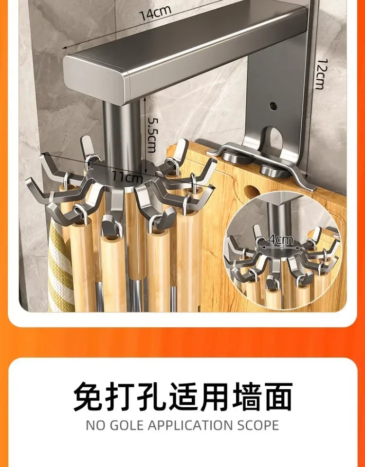 Gancho Giratorio 360° para Cocina - Organizador Multiusos